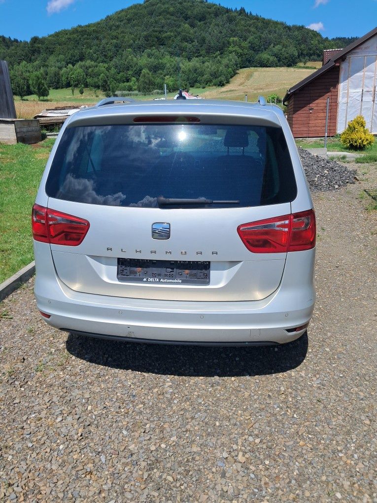 Seat Alhambra na części 2.0 TSI 220 kod LR7L zderzak drzwi maska klapa