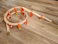 Rollercoaster/Spirala BigJigs do torów drewnianych