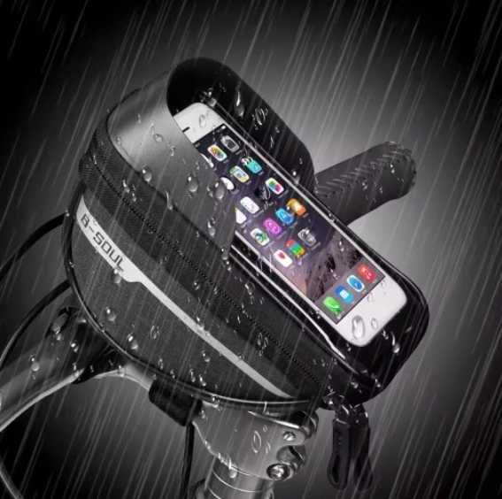 Sakwa na rower, na telefon, uchwyt, torba rowerowa, etui, wodoodporne