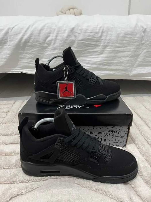 Buty meskie Mokasyny Jordan_4_Retro_Black_Cat R.44