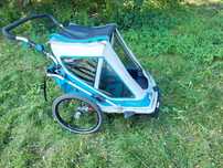 Qeridoo Speedkid 2 Przyczepka rowerowa wysyłka riksza