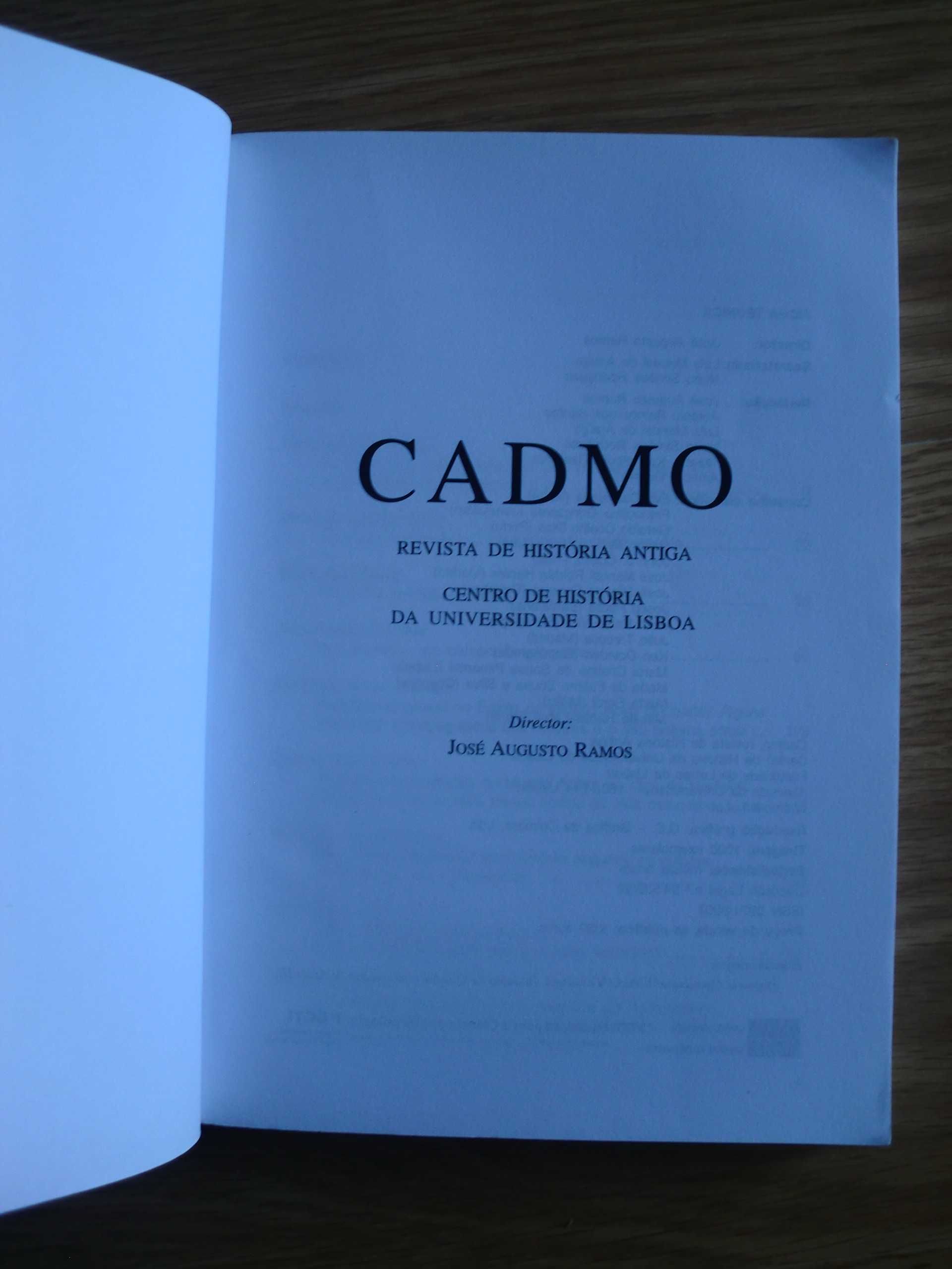 CADMO - Revista de História Antiga