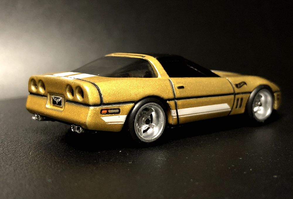 Hot Wheels Corvette C4 Custom model jak Premium