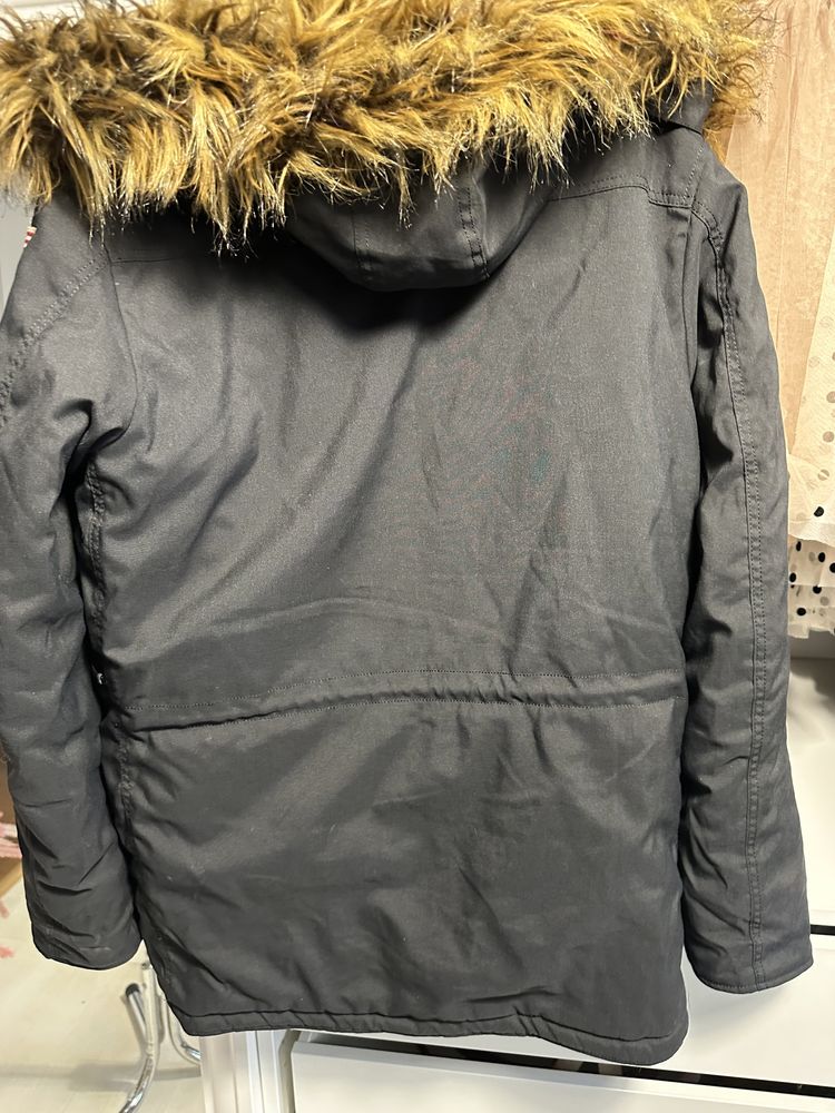 Kurteczka Alpha Industries small kurtka Nasa bardzo ciepła