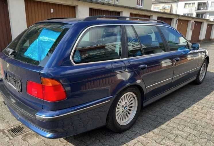 BMW E39 Biarritzblau Fjordgrau-metalic M52 2.5 2.8/ Na części