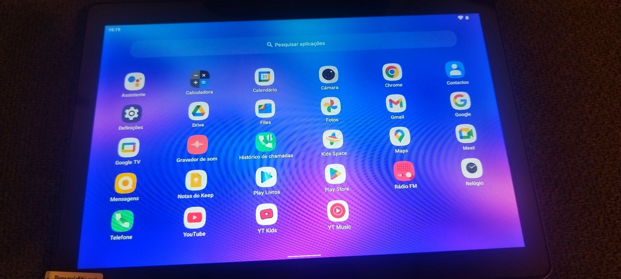 Tablet 10' novo na caixa 4GB/64GB, WiFi e 4 G, android 12