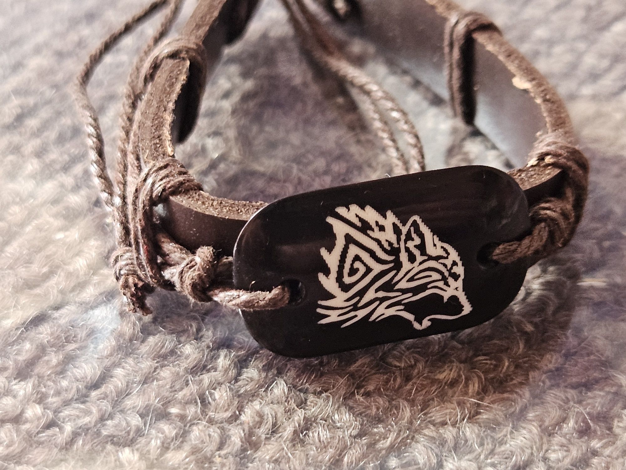 Nowa opaska na rękę Wilk Witcher Wiedzmin Etno Vintage