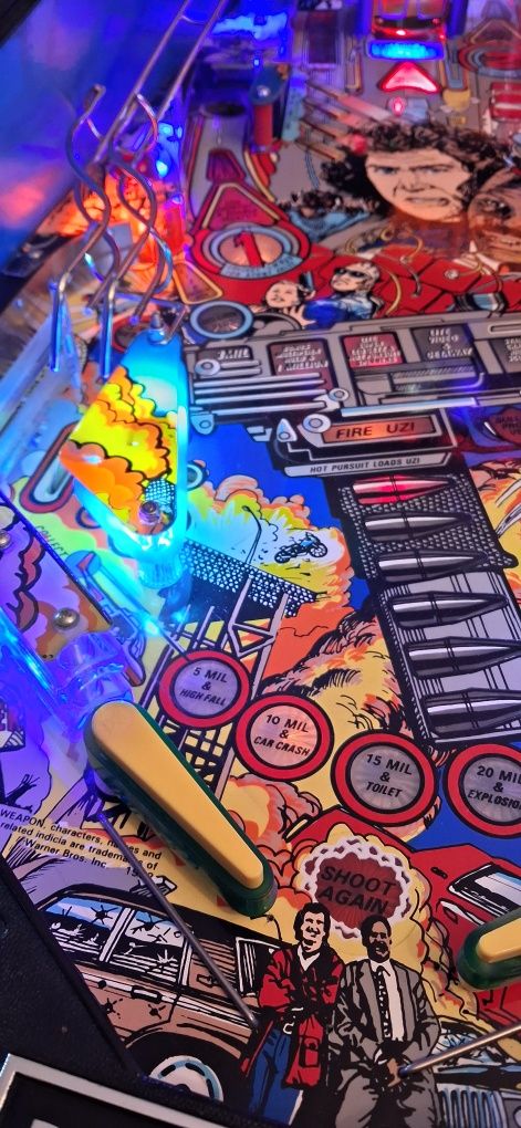 Flipper fliper ponball LETHAL WEAPON 3