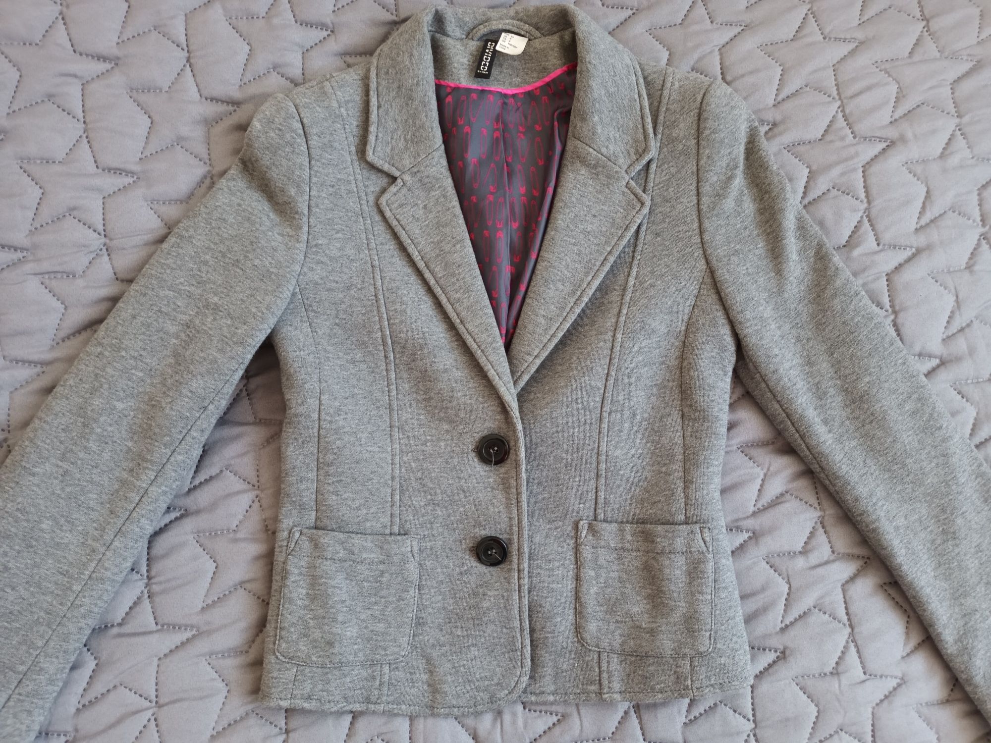 Żakiet szary H&M