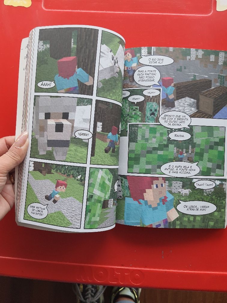 Minecraft: Em busca da maçã dourada