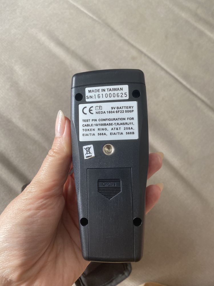 Lan cable tester Gigamedia /детектор скрытой проводки
