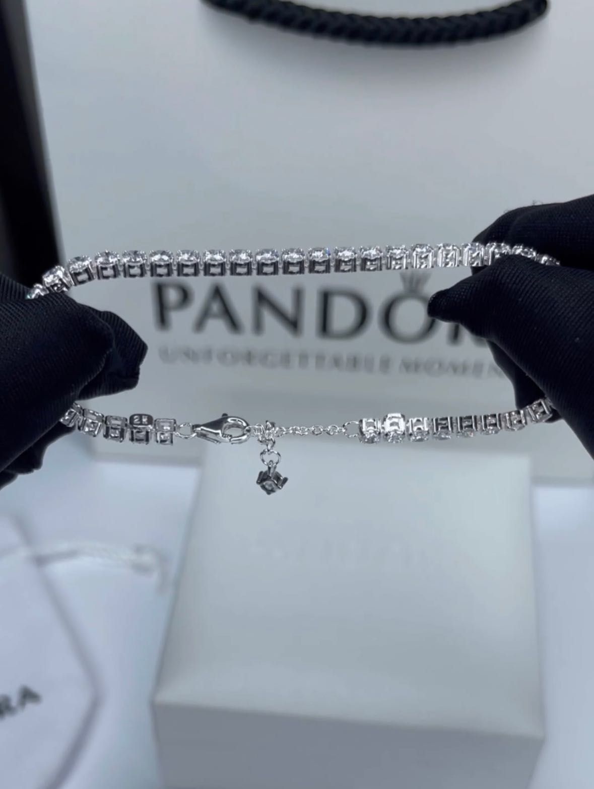 Браслет тенісного дизайну Пандора Pandora