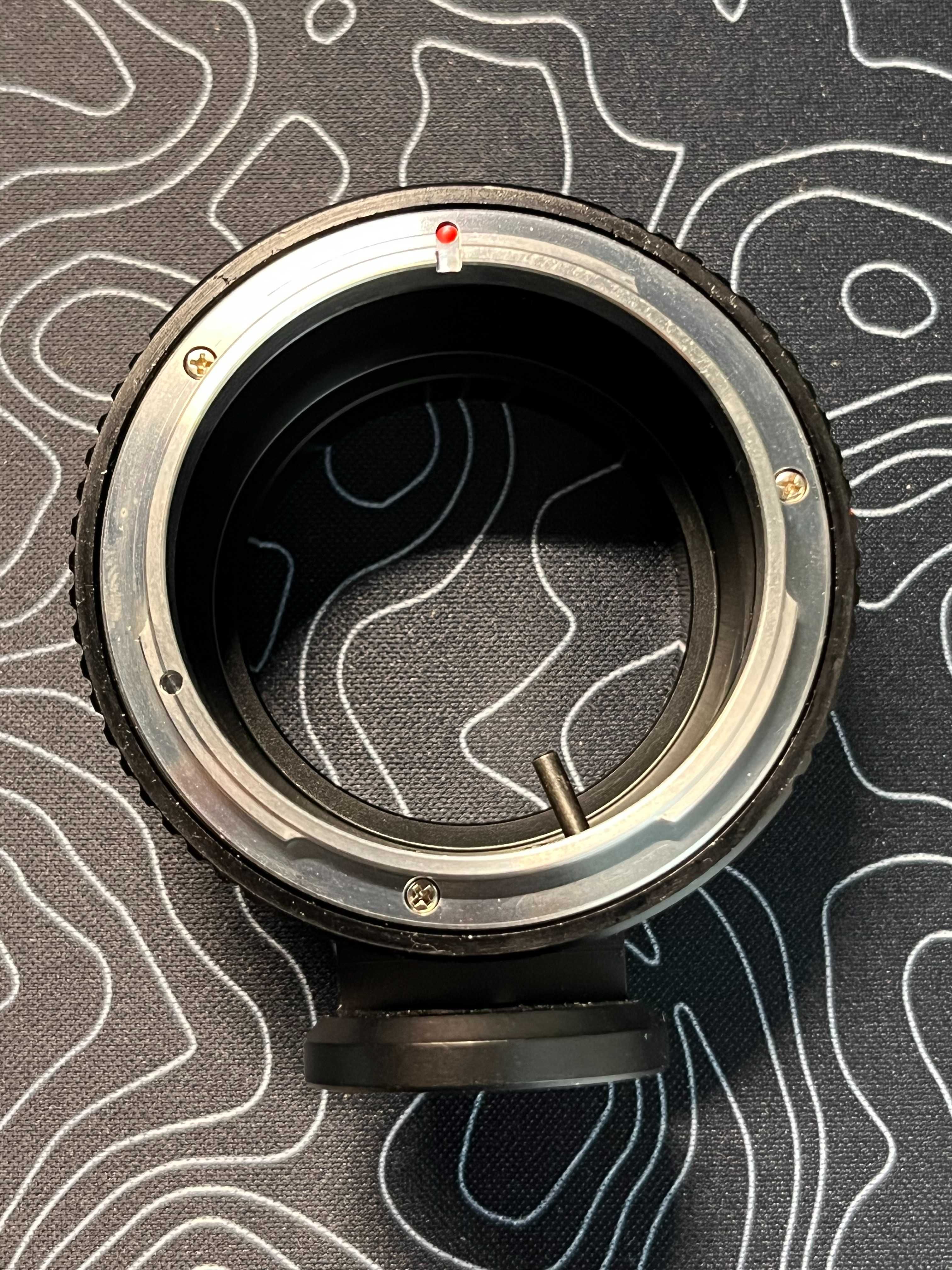Adapter Fotodiox – Canon FD→Sony E (Nex, a6400, a6600), uchwyt statywu