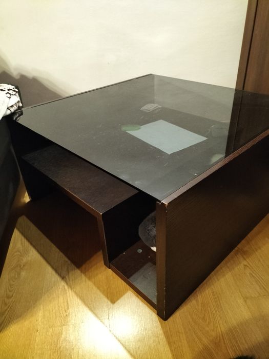 Stolik kawowy szklany blat