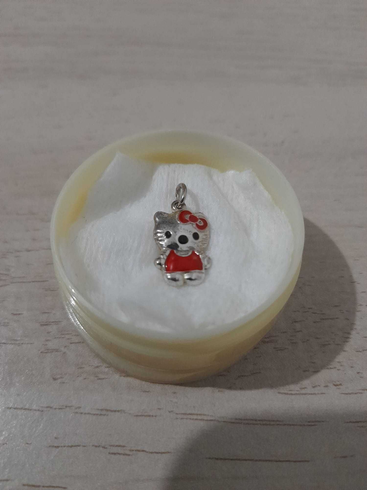 Medalha de Prata Hello Kitty