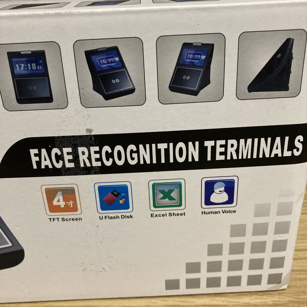 Terminal Reconhecimento Facial - Novo