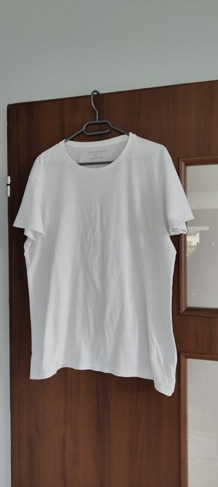 XL Primark t-shirt koszulka slim fit męska gładka jednolita