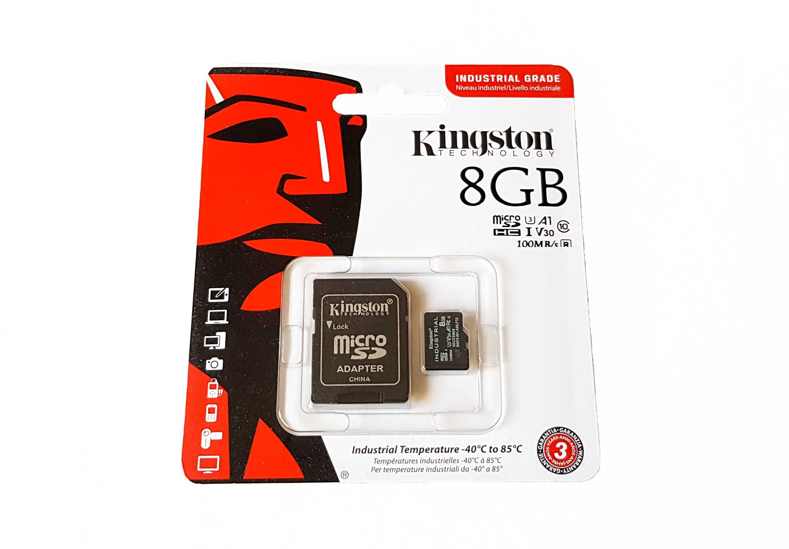 Kingston Industrial microSDHC 8GB (SDCIT2/8GB)