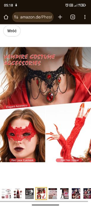 Kostium seksowny na halloween do zabawy na impreze