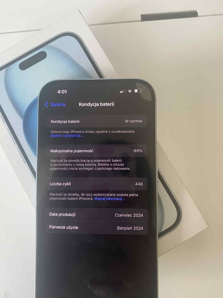 iphone 15 stan jak nowy