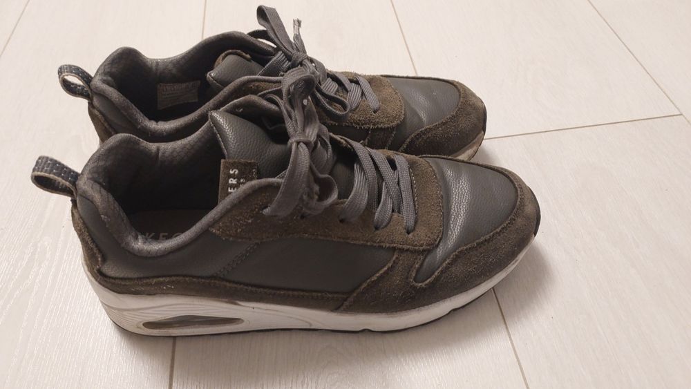 Skórzane adidasy Sketchers 37
