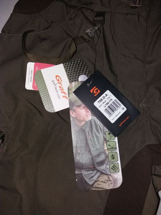 Spodnie terenowe damskie Graff myśliwskie, wędkarske
