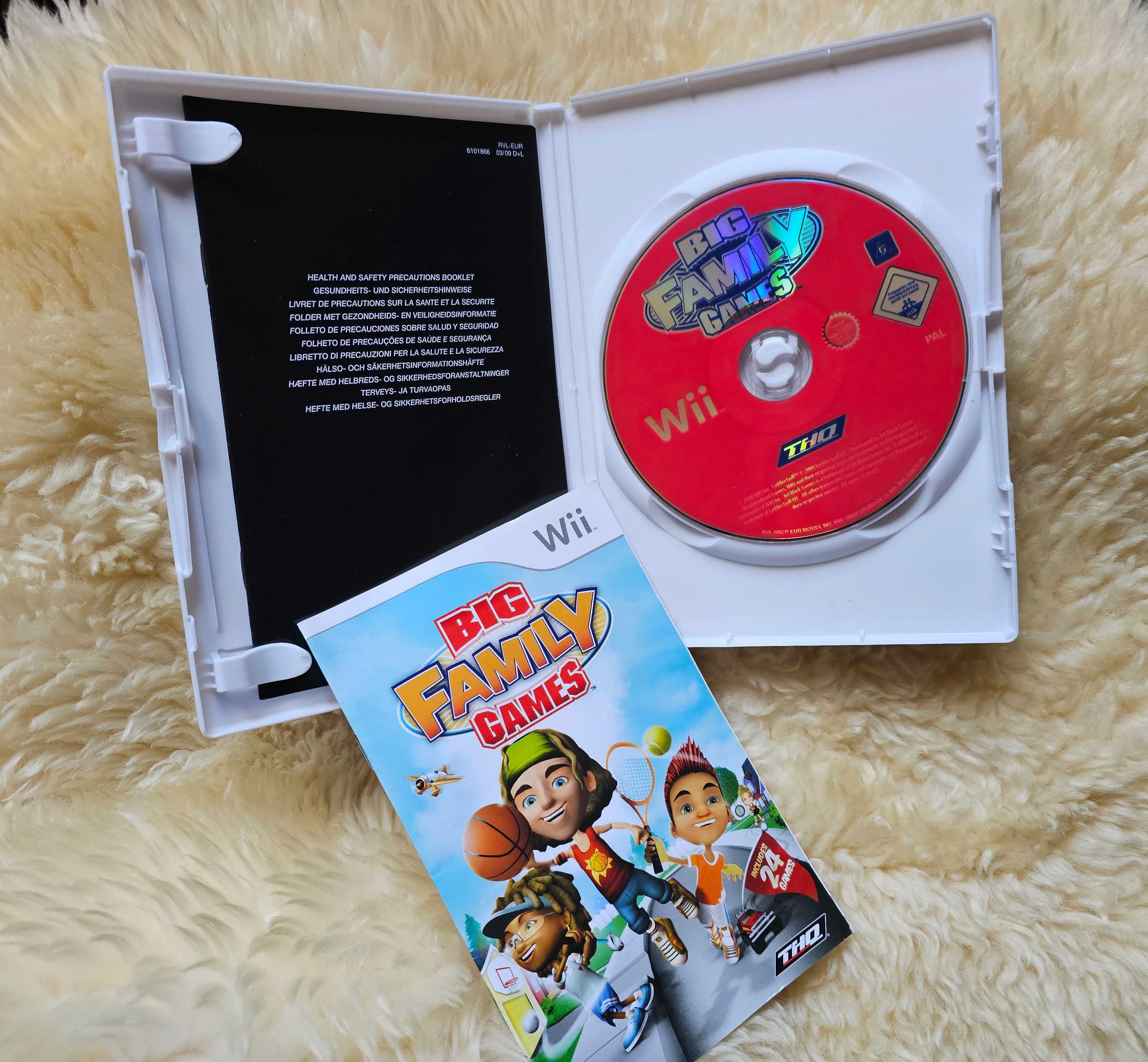 Диск Big Family Games для Nintendo Wii - оригинал