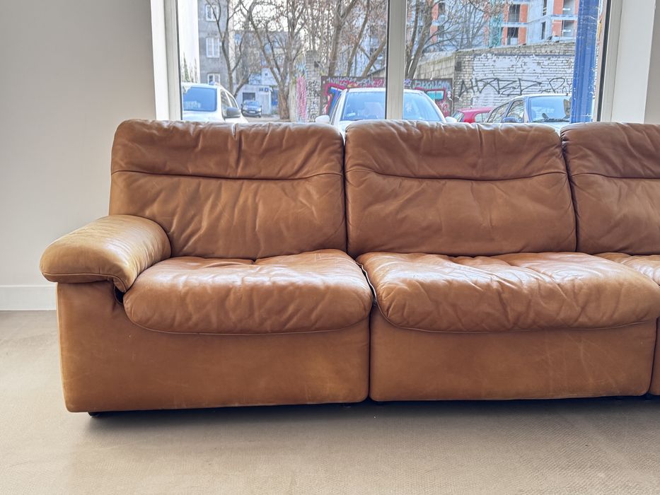 Kanapa skórzana karmelowa  DeSeDe