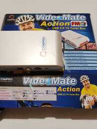 ТВ тюнер compro videomate action/fm pal all TV tuner