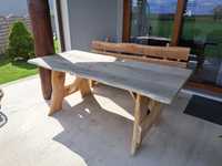 Zestaw ogrodowy stół plus ławka