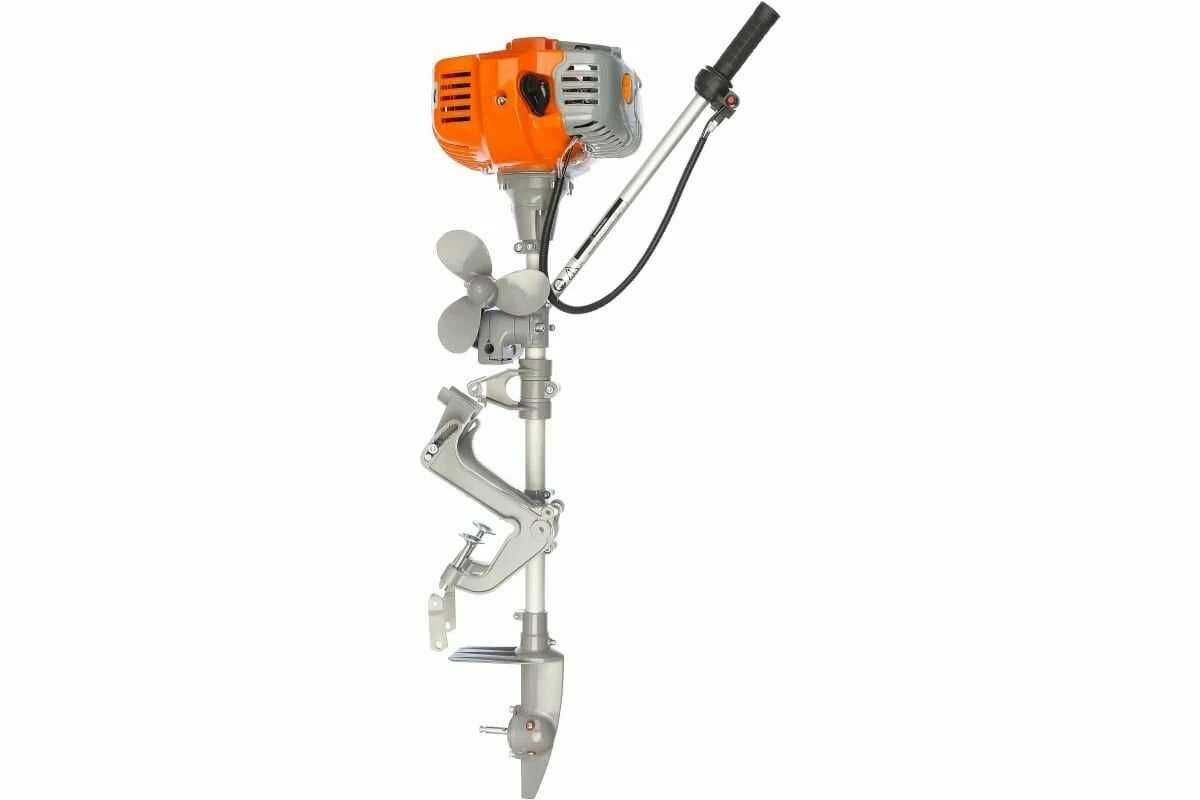 Човновий двигун CARVER MHT-3.8S - двухтактний / 2800Вт / 3.8 л.с.