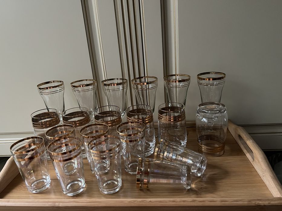 Набор бокалов Bohemia Чехословакия