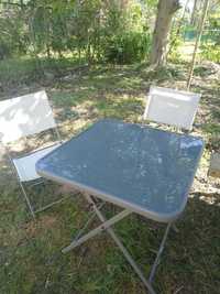Комплект: Стол + 2 стула для сада