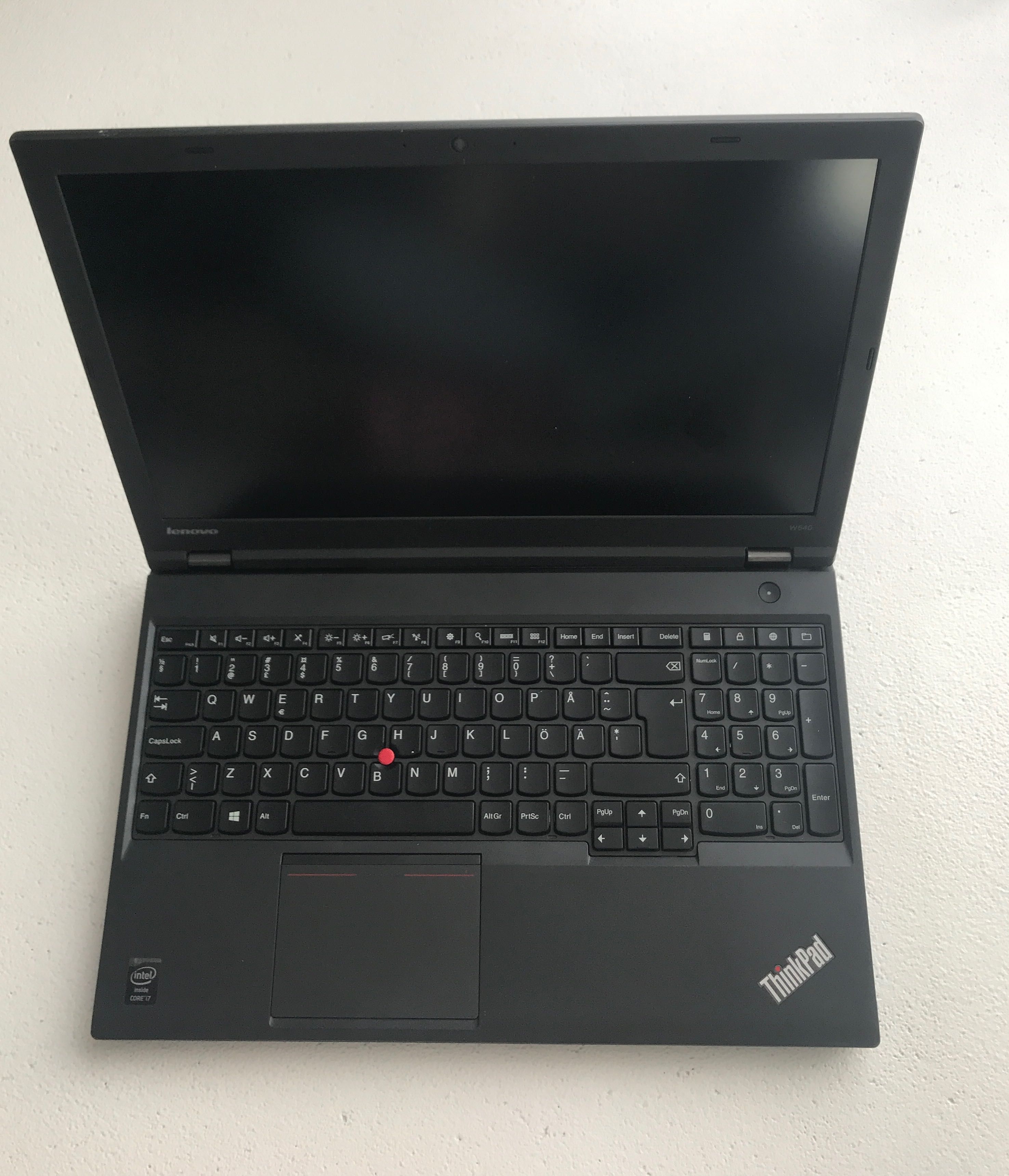 Laptop Lenovo Thinkpad W540 intel core i7 / 128gb ssd / 12gb ram