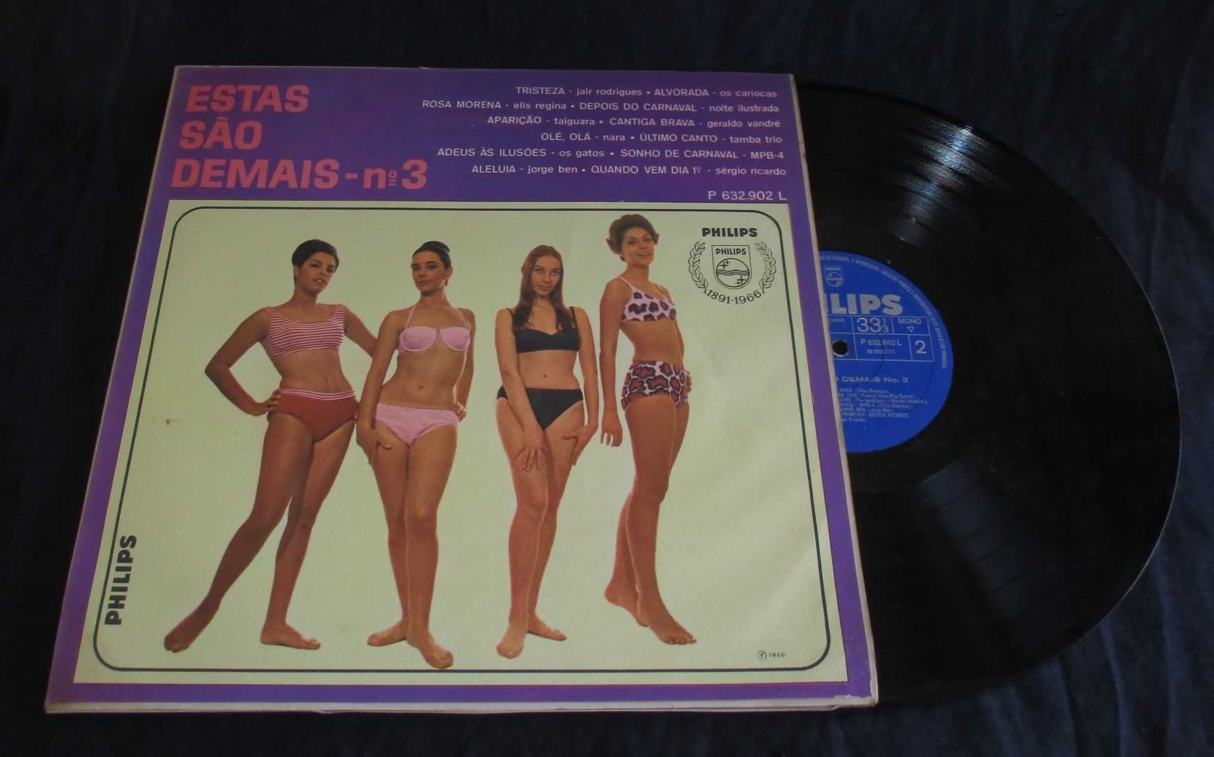 Disco LP Vinil  Estas São Demais Nº 3