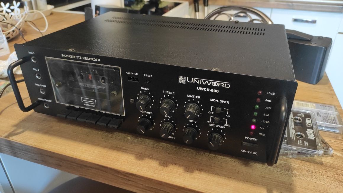 Magnetofon Deck Uniword UWCR-600 jak Ahuja URC-60