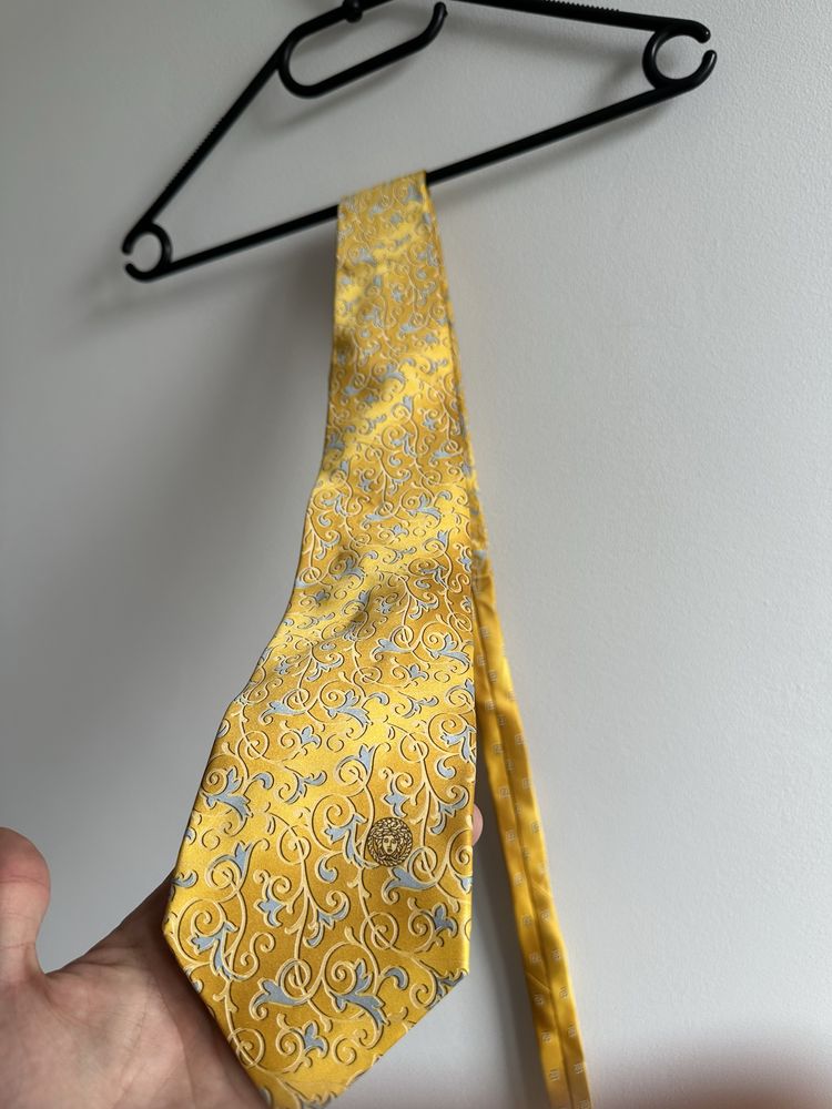 Krawat 100% silk jedwab Versace