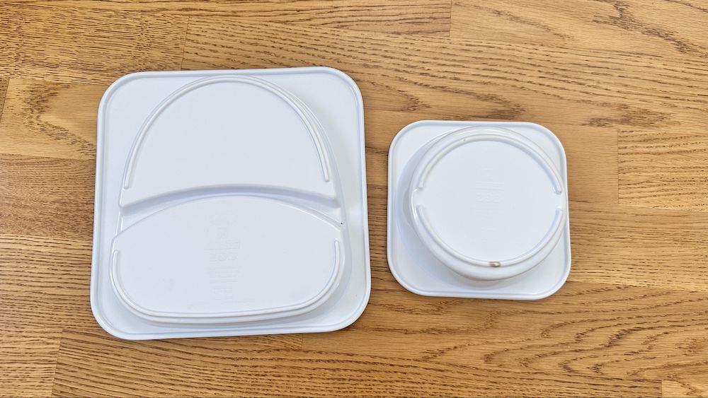 Дитячий посуд Skip hop Бджілка / дитячі столові прибори ikea Fabler