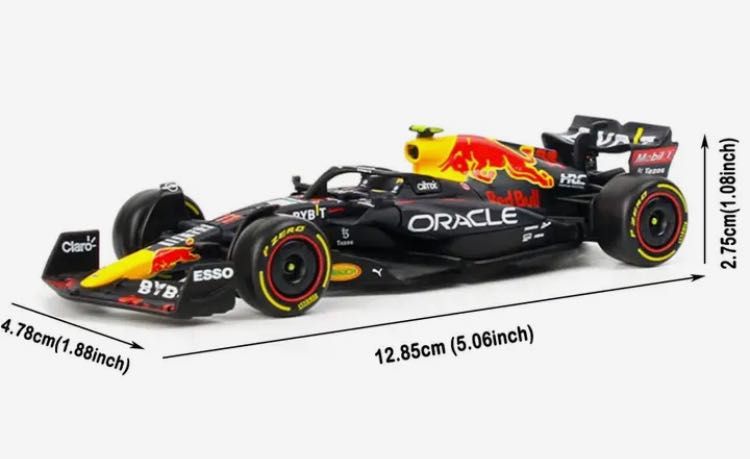 Модель Формула-1 Red Bull RB19, 2023. Verstappen car №1.