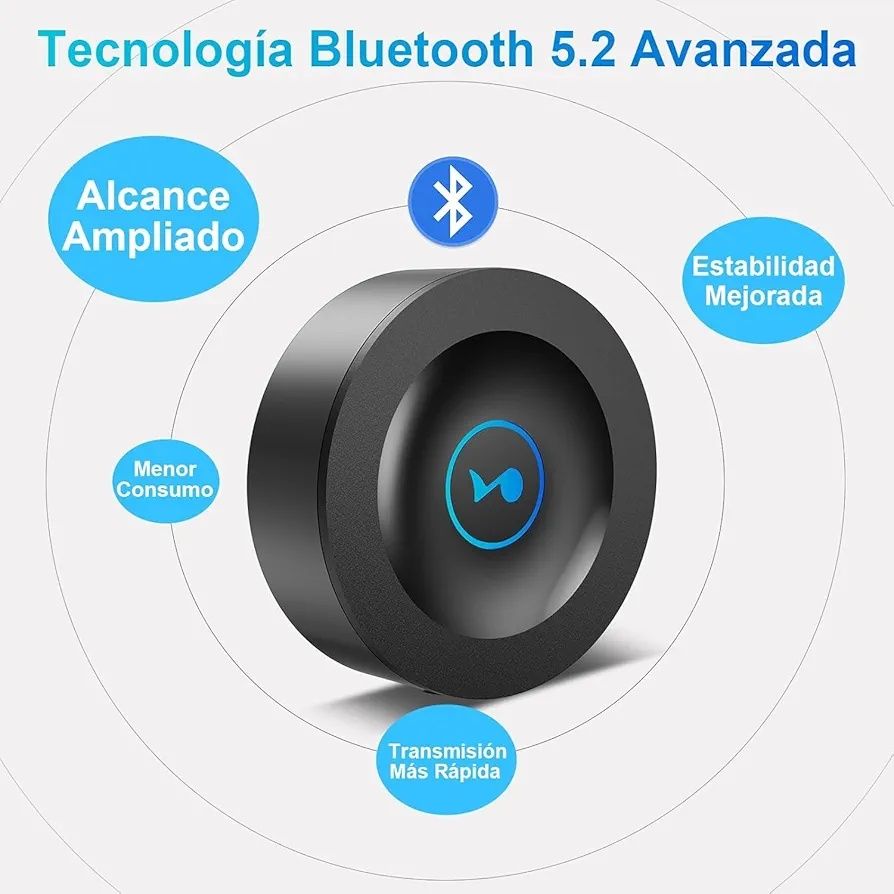 Bluetooth 5.2 приймач для домашньої стереосистеми AUX адаптер