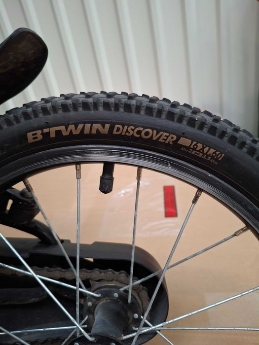 Rower dla dzieci Btwin Dark Hero 16 cali