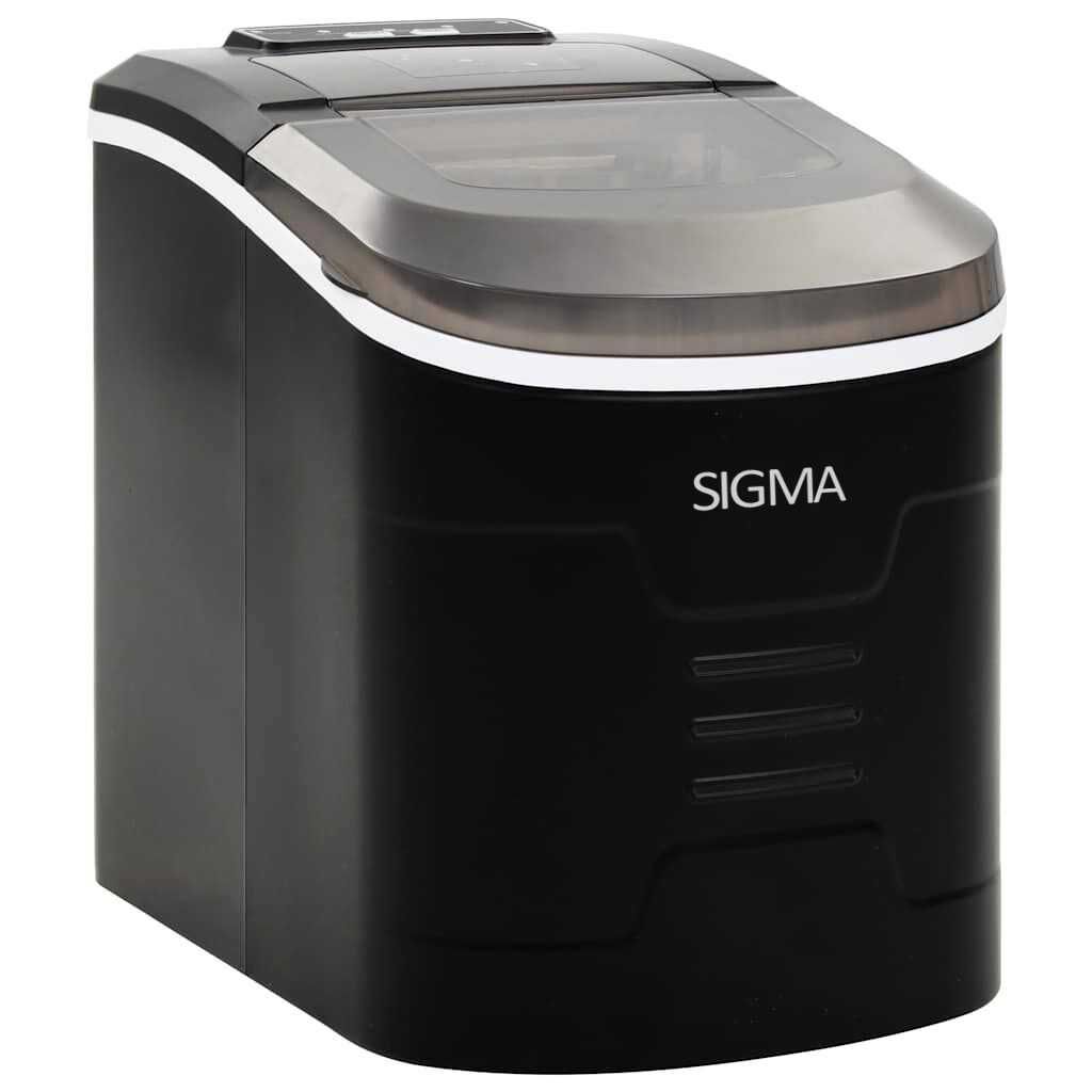 Sigma Domowa Kostkarka do lodu Maszyna 12kg Rozmiar S/L Czarna 2,2l