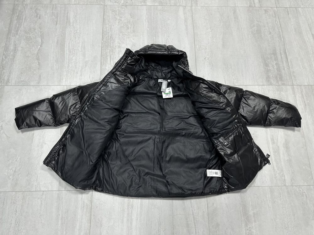 Продам новый женский пуховик PUMA L зимнюю куртку черная оригинал