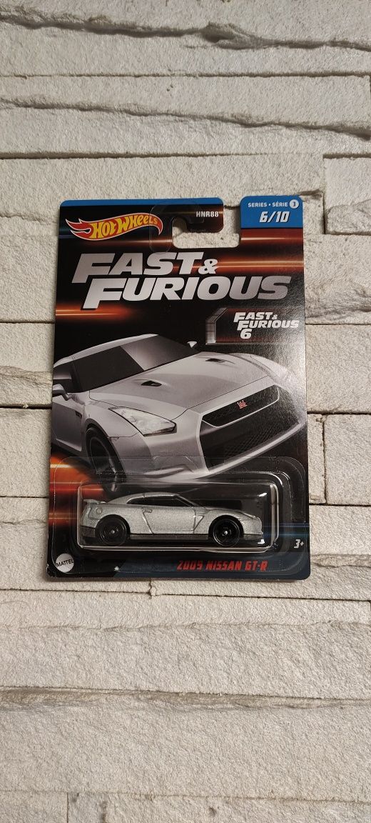 Nissan GT-R R35 2009 Fast & Furious 6 Hot Wheels GTR