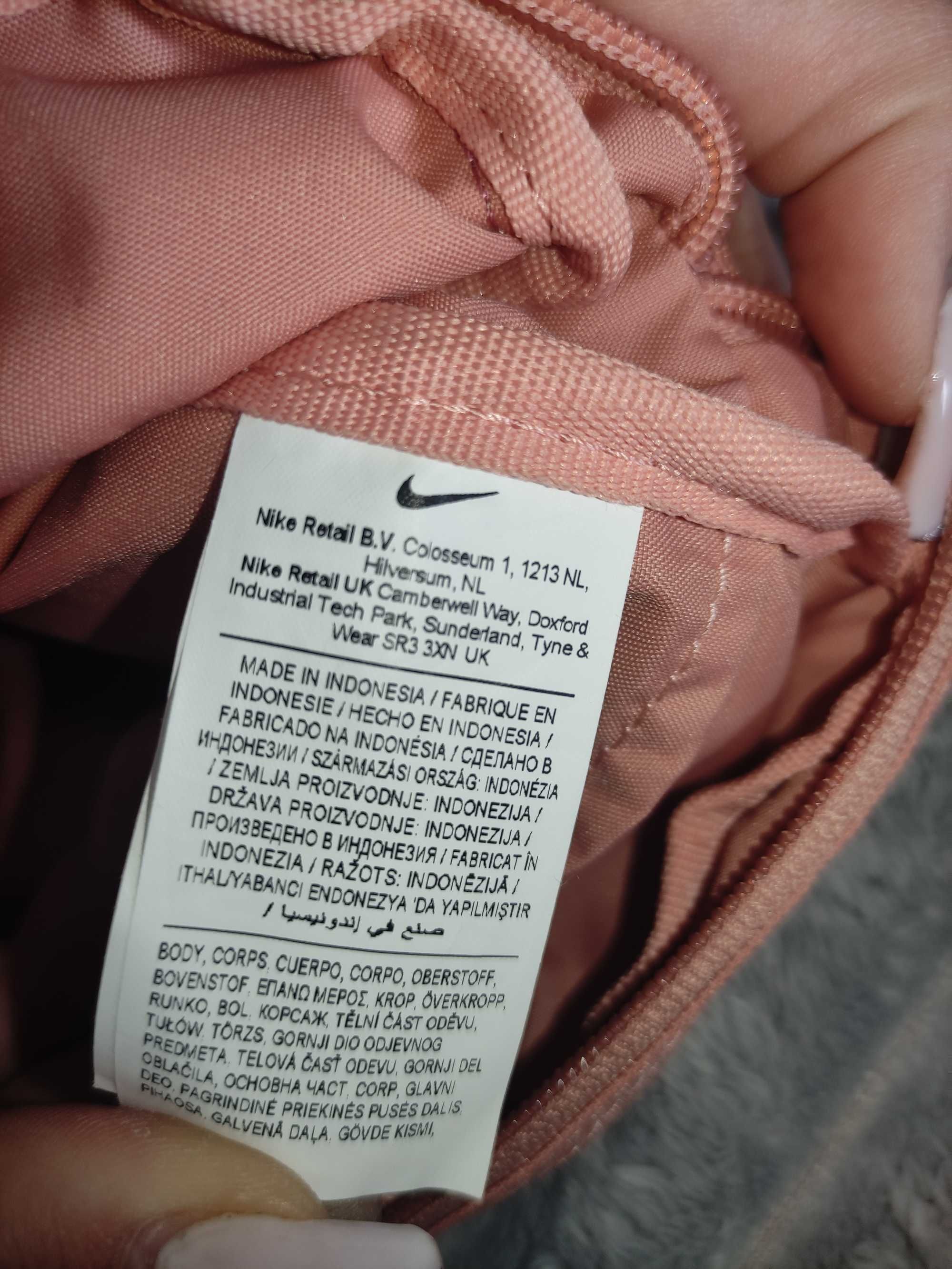 сумка найк Nike heritage bag сумка на плече барсетка оригінал рожева