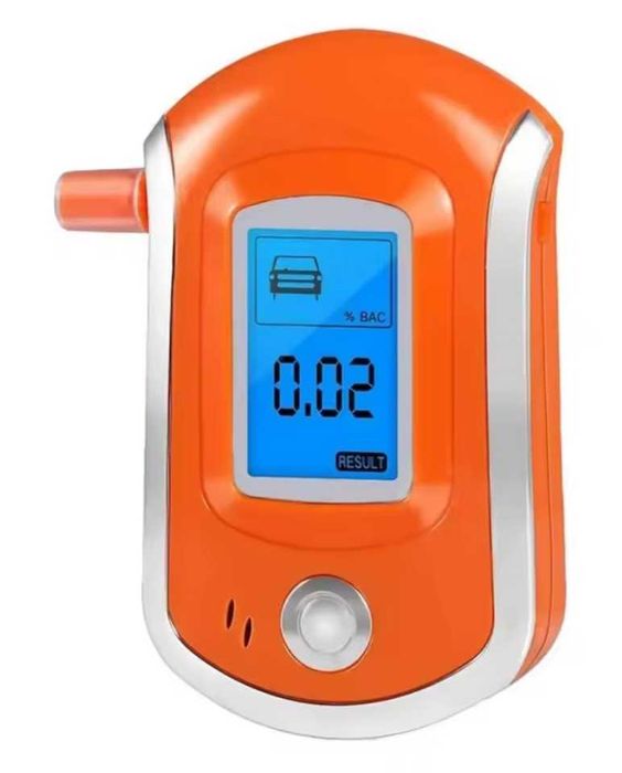 Професіональний тестер алкоголю у диханні.