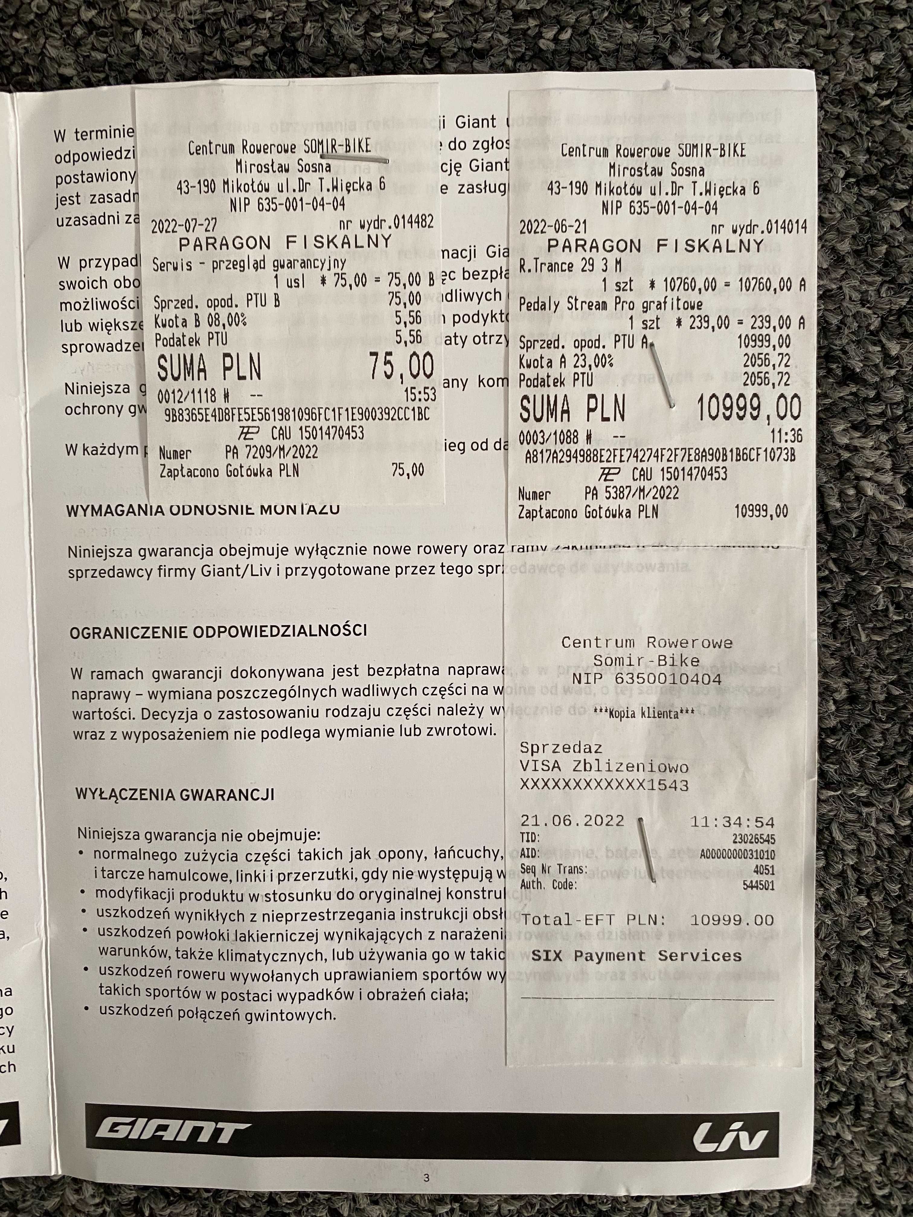 Rower Giant TRANCE 3 29 M