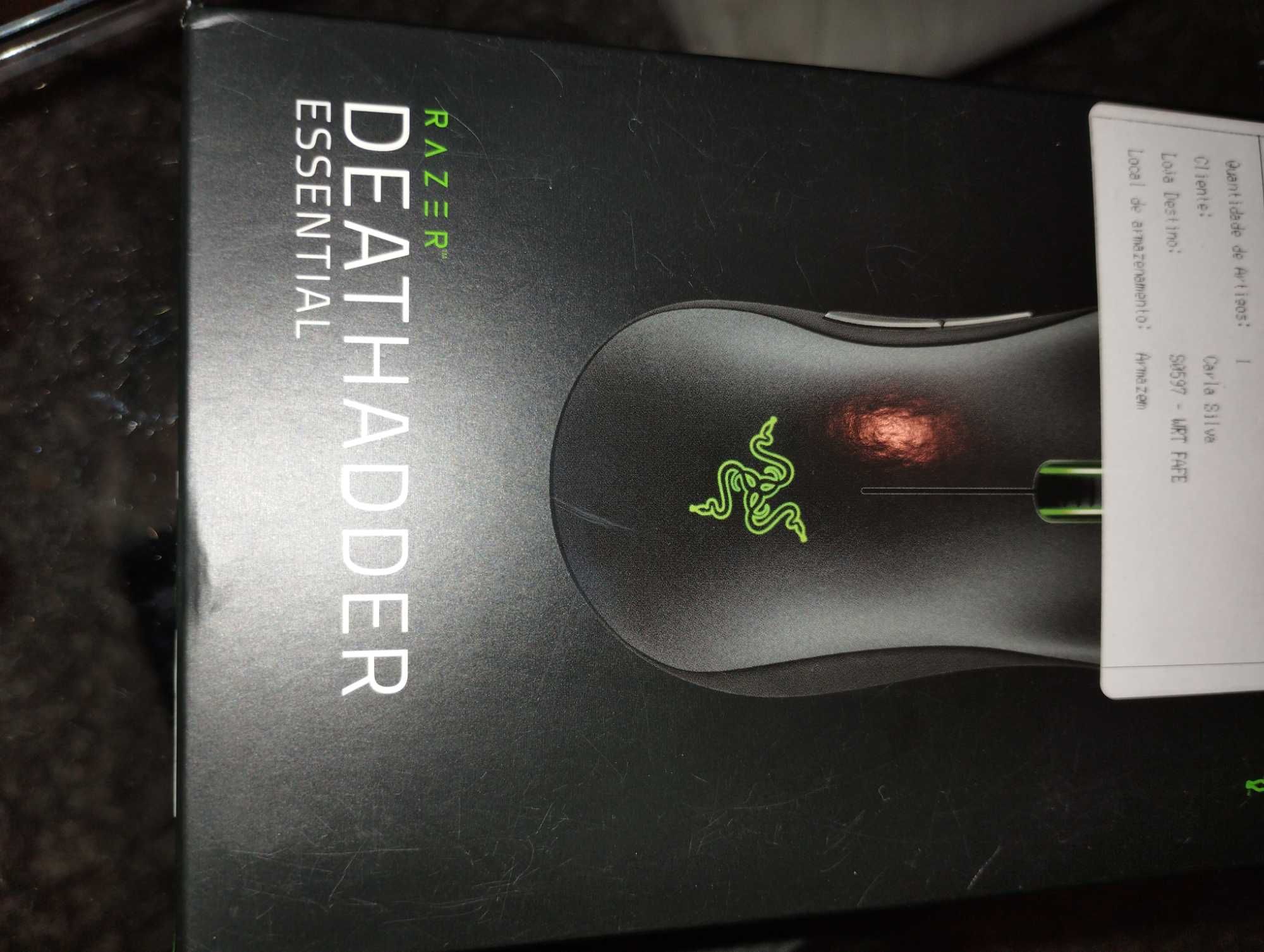 Rato gaming Razer Deathadder Essencial