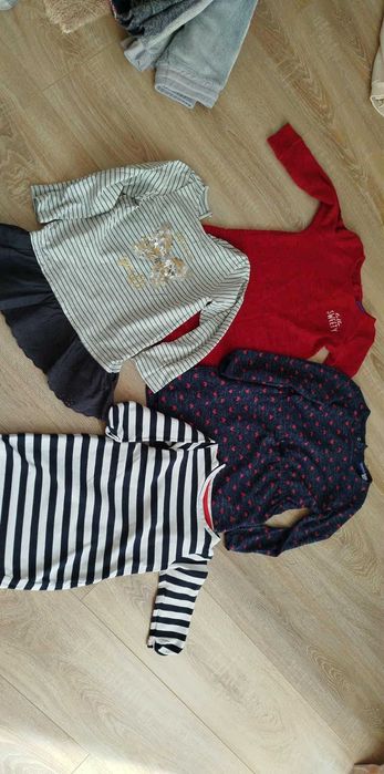 Paczka ubrań dla dziewczynki 110