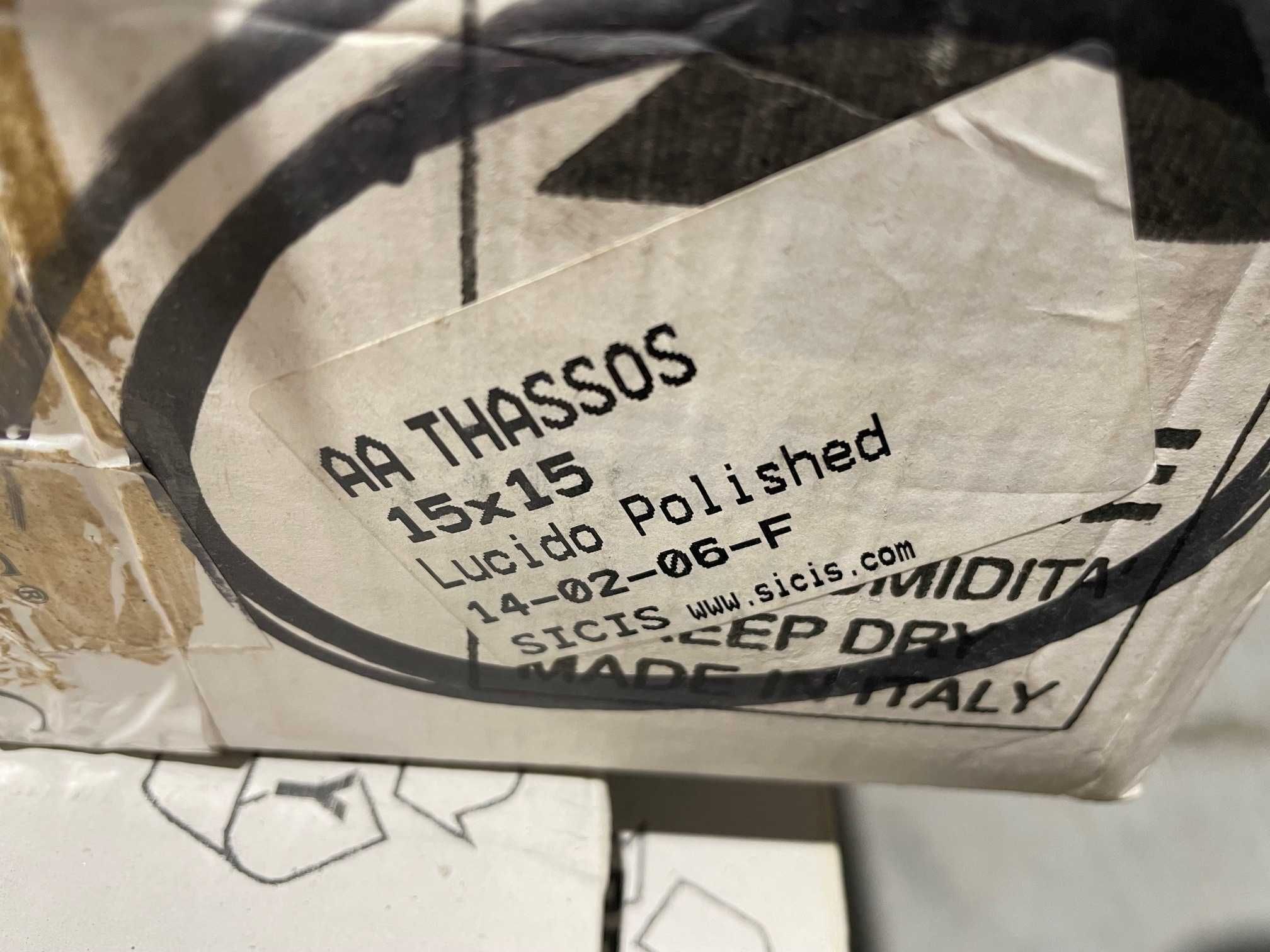 Mozaika marmurowa Thassos włoskiego producenta Sicis. Okazja!